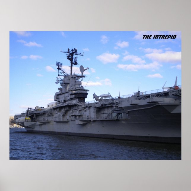 USS Intrepid poster (Framsidan)
