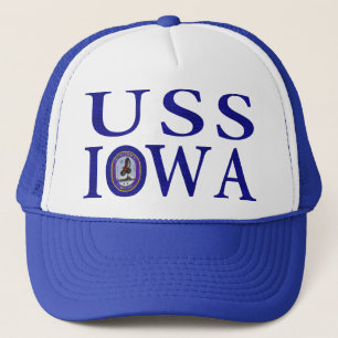USS Iowa hattar Truckerkeps