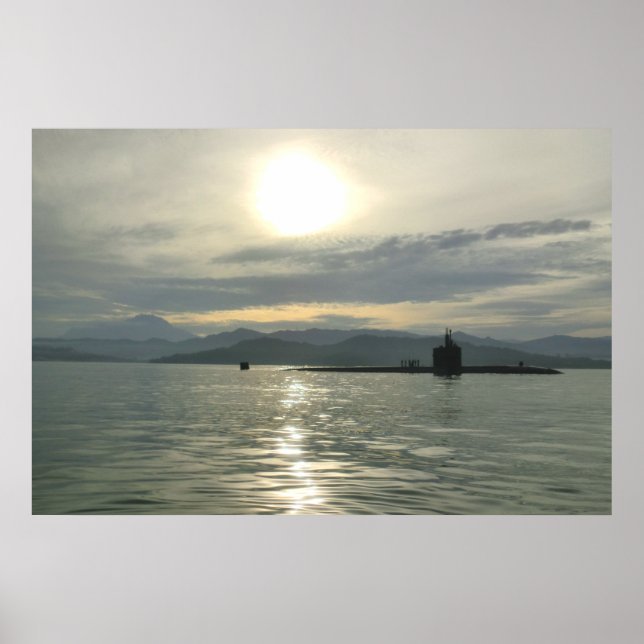 USS Jacksonville (SSN 699) Poster (Framsidan)