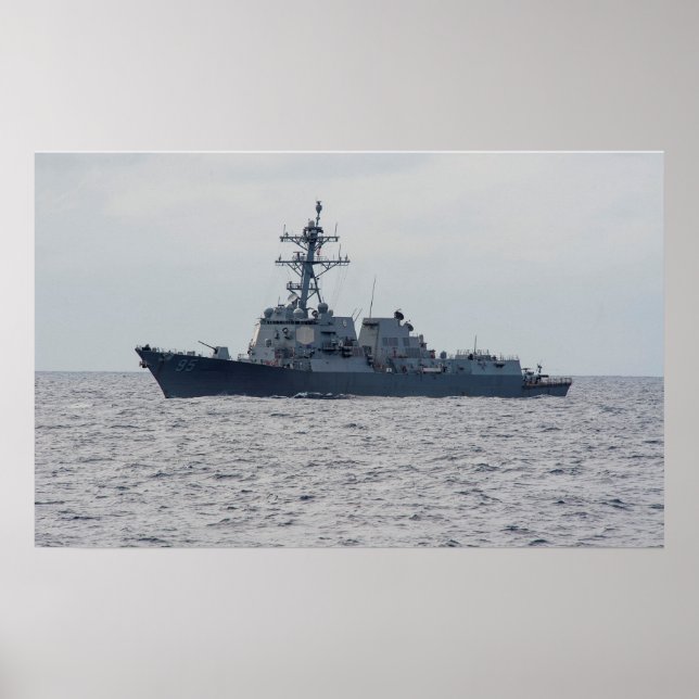 USS James E. Williams (GD 95) Poster (Framsidan)