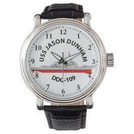USS JASON DUNHAM - DDG-109 - ARLEIGH BURKE WATCH ARMBANDSUR