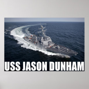 USS Jason Dunham Poster
