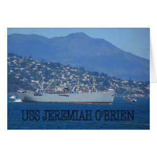 USS Jeremiah O'Brien Hälsningskort
