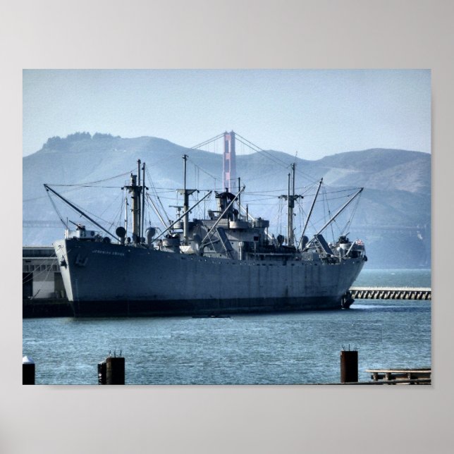 USS Jeremiah O'Brien Poster (Framsidan)