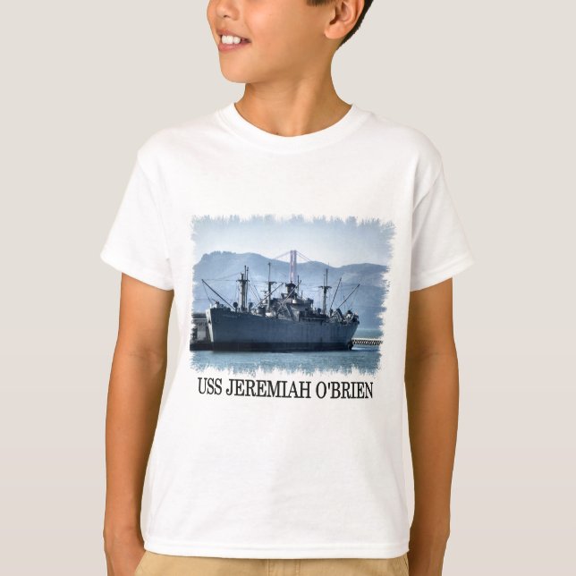 USS Jeremiah O'Brien T-shirt (Framsida)