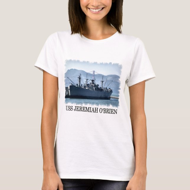USS Jeremiah O'Brien T-shirt (Framsida)