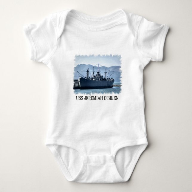 USS Jeremiah O'Brien Tee (Framsida)