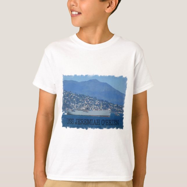 USS Jeremiah O'Brien Tee (Framsida)
