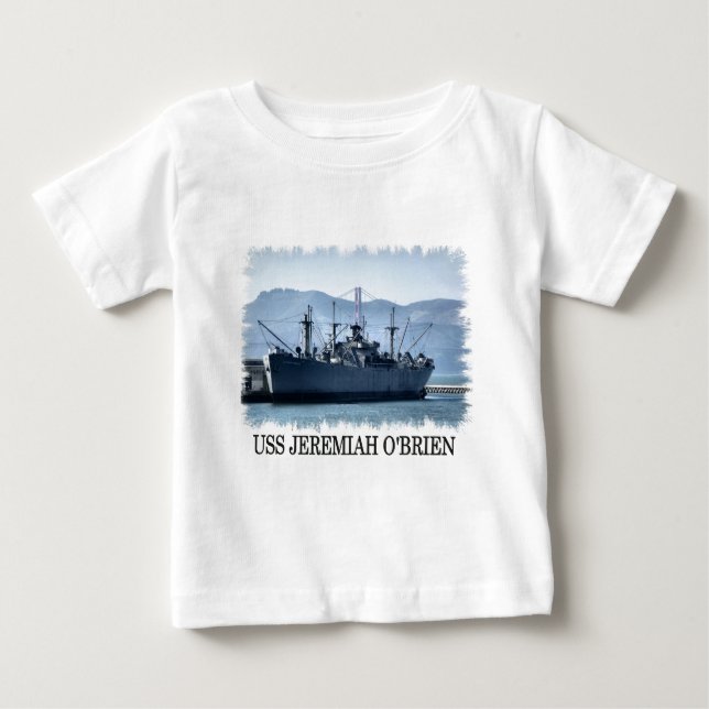 USS Jeremiah O'Brien Tee Shirt (Framsida)