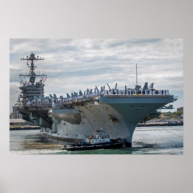 USS John C. Stennis (CVN 74) Poster (Framsidan)