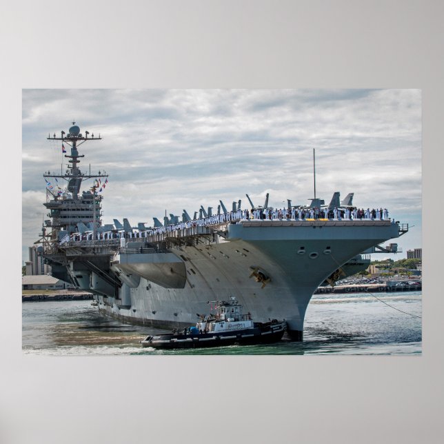 USS John C. Stennis (CVN 74) Poster (Framsidan)