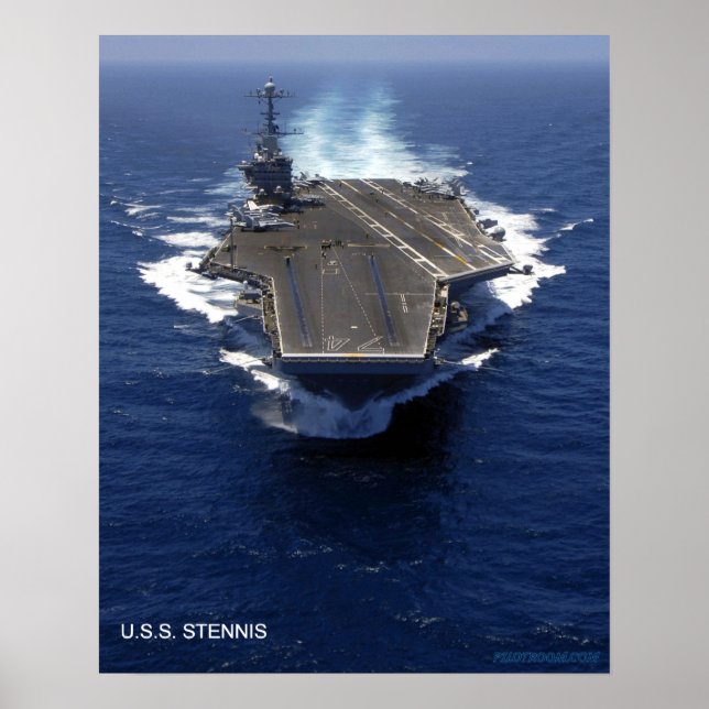 USS John C. Stennis Poster (Framsidan)