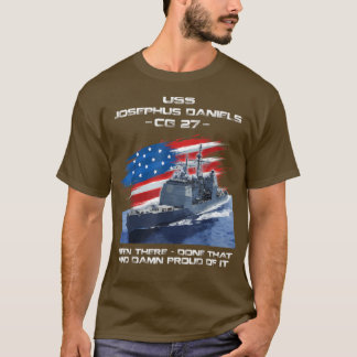 USS Josephus Daniels CG27 Class Cruiser American F T Shirt
