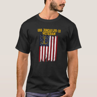 USS Juneau LPD-10 Amphibious Transport Docks Veter T Shirt