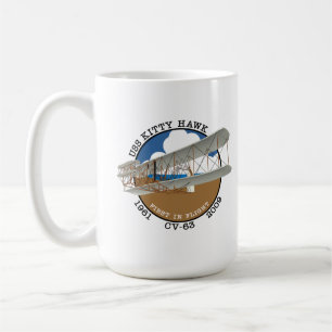 USS KATTUNGE HAWK CV-63 1961-2009 MUGG