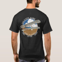 USS KATTUNGE HAWK CV-63 1961-2009 T-SHIRT