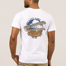 USS KATTUNGE HAWK CV-63 1961-2009 T-SHIRT