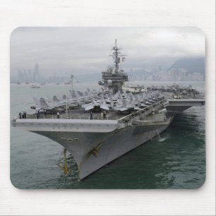 USS KITTY HAWK hangarfartygmousepad Musmatta
