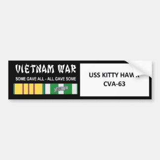 USS KITTY HAWK VIETNAMKRIGETVETERAN BILDEKAL