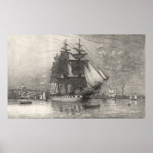 USS-konstitution 1911 Poster