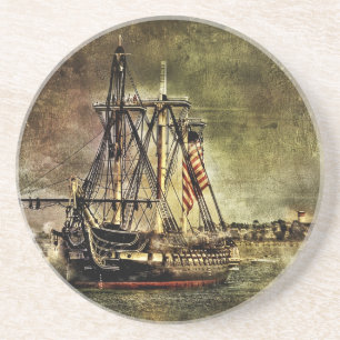 USS-konstitution Underlägg Sandsten