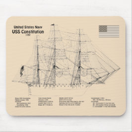 USS-konstitutionen - Frakt-plan SD Musmatta