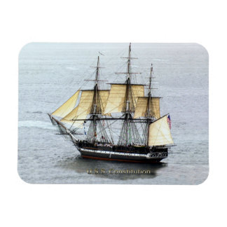 USS-konstitutionen vid Fullt Mask Magnet