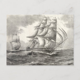 USS-konstitutionen Vykort