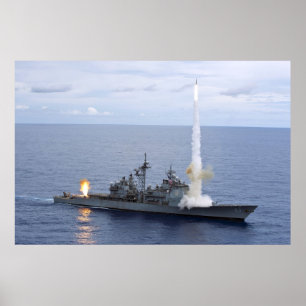 USS-kuponger (CG 63) Poster