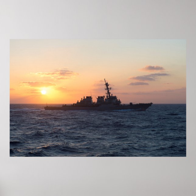 USS Laboon (GD 58) Poster (Framsidan)