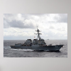 USS Lassen (GD 82) Poster
