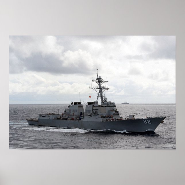 USS Lassen (GD 82) Poster (Framsidan)
