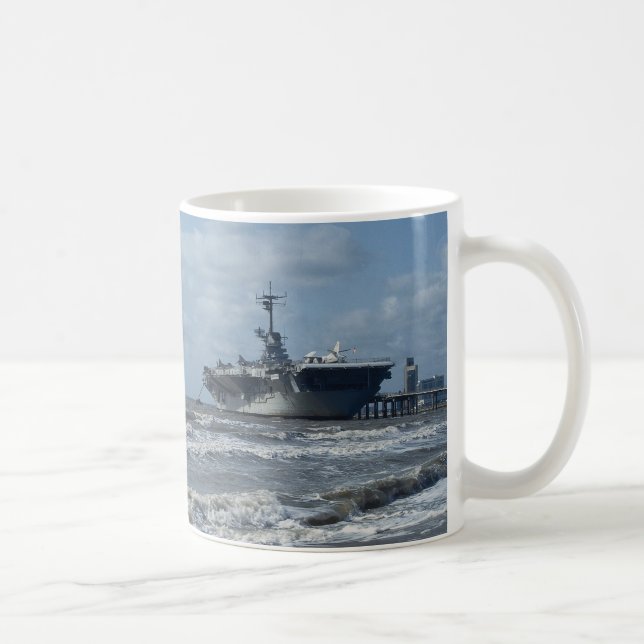 USS Lexington Kaffemugg (Höger)
