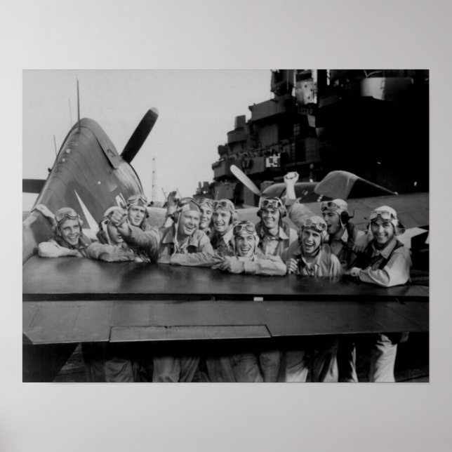 USS Lexington Poster (Framsidan)