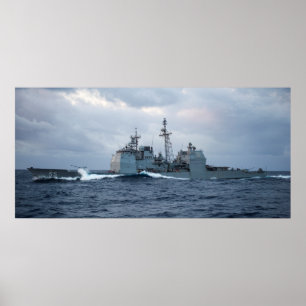 USS Leyte Bukt (CG 55) Poster