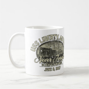 USS Liberty AGTR-5 1967 Kaffemugg