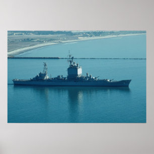 USS Long Beach’, CGN-9 kärnkraftsdriven kryssare, Poster