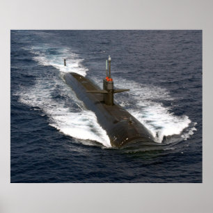 USS Louisville (SSN 724) Poster