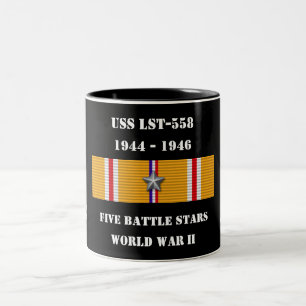 USS LST-558 Två-Tonad MUGG