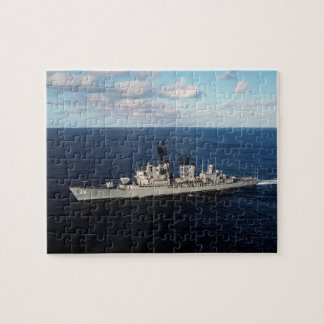 USS MacDonough - Vintage Nautical Förstörare Pussel