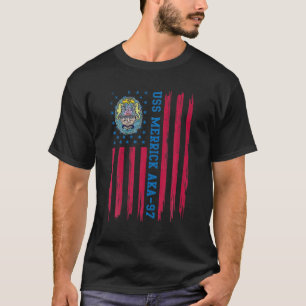 USS Merrick AKA-97 Amphibious Cargo Frakt Veteran T Shirt