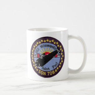 USS Minneapolis St Paul SSN 708 Mugg