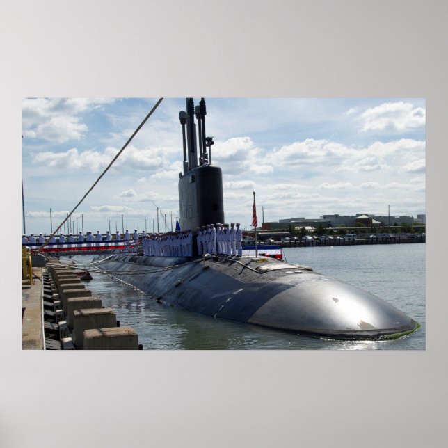 USS Minnesota (SSN 783) Poster (Framsidan)