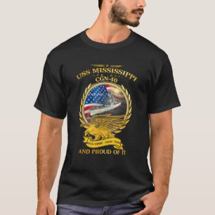 USS Mississippi CGN 40 1978 1997 T Shirt