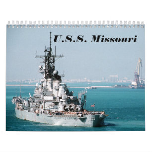 USS Missouri Calendar Kalender
