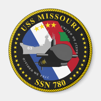 USS Missouri Magnet