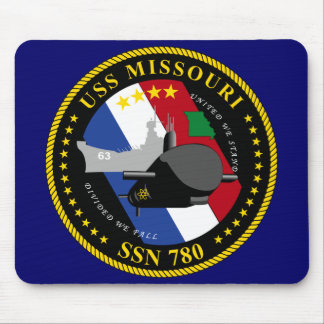 USS Missouri Mousepad Musmatta