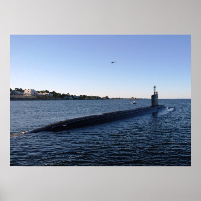 USS Missouri (SSN 780) Poster (Framsidan)