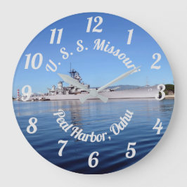 USS Missouri Stor Klocka