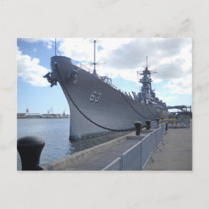 USS Missouri Vykort